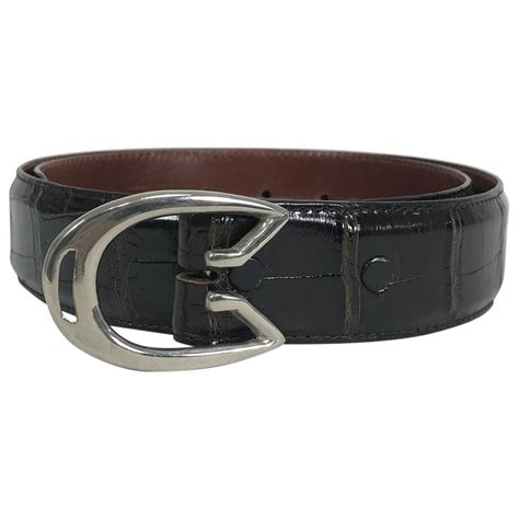 ceinture gucci argent